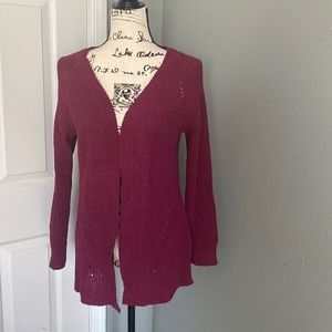 Chenille open cardigan in very good condition